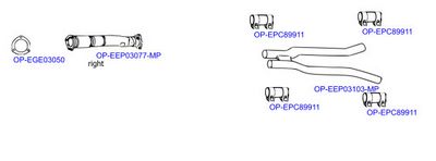 Изпускателна система OPTIMAL OP-EXSVG672