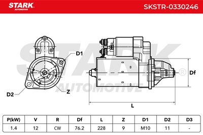 стартер STARK SKSTR-0330246