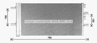 AVA QUALITY COOLING BW5603D Радиатор кондиционера  для BMW X2 (Бмв X2)