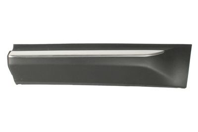 Garneerstroken for door Achterin. Links (chroom/zwart) past: SKODA KODIAQ I 03.17-12.18