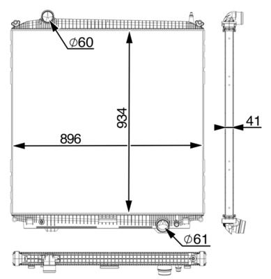 Radiateur - CR2390000P - MAHLE