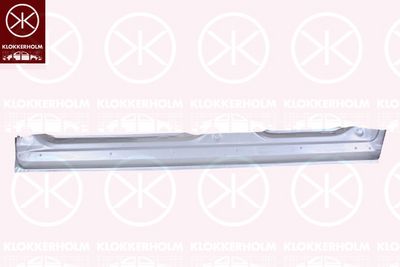 ламаринен панел на входа KLOKKERHOLM 6736011