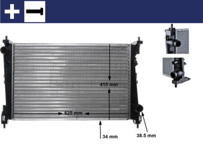 Radiateur - CR1112000S - MAHLE