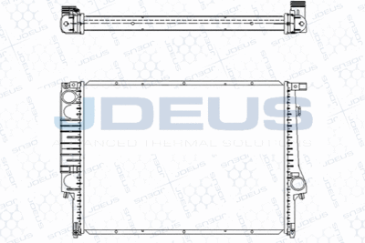 RADIATOR RACIRE MOTOR JDEUS M0050150