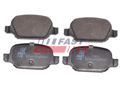 Sada brzdových destiček, kotoučová brzda FAST FT29162