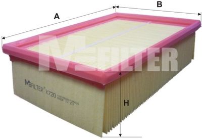 MFILTER K 720 Воздушный фильтр  для PEUGEOT 307 Break (3E) 2.0