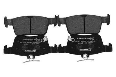комплект спирачно феродо, дискови спирачки STELLOX 1356 000-SX