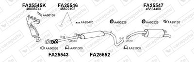 ABGASANLAGE VENEPORTE 250278