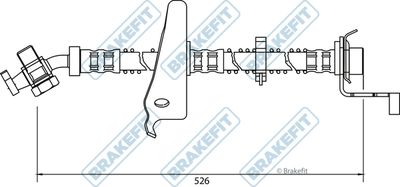 APEC Brake Hose BHO4052