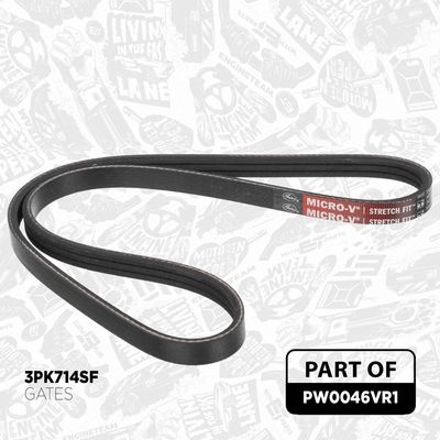 Vodní čerpadlo, chlazení motoru ET ENGINETEAM PW0046VR1