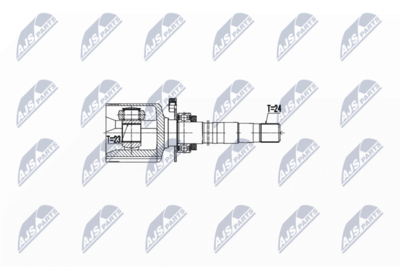 Jungčių komplektas, kardaninis velenas