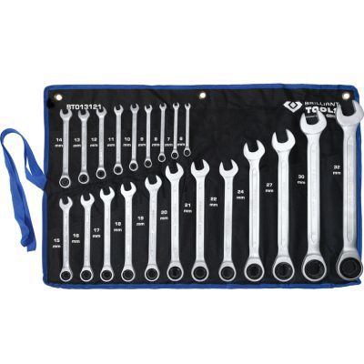 Sada račňových očkových kľúčov KS TOOLS BT013121