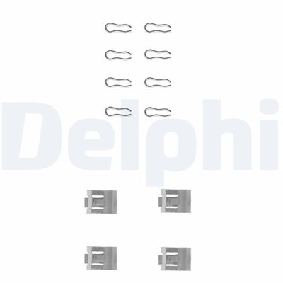 DELPHI Accessoireset, schijfremblok (LX0075)