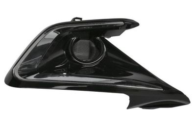 Halogen plug Voor Rechts (met verchroomde stipe, zwart glanzend) past: TOYOTA COROLLA E21 Hatchback 06.22-