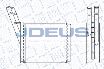 JDEUS M-220023A Радиатор печки  для OPEL CAMPO (Опель Кампо)