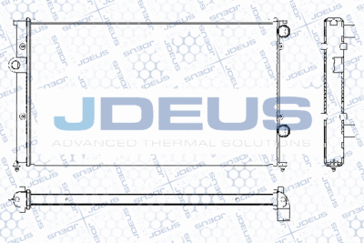 JDEUS RA0300441 Радиатор, охлаждение двигателя 