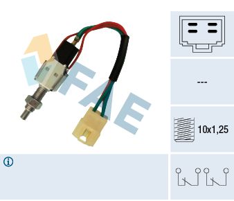 Выключатель фонаря сигнала торможения FAE 24260 для TOYOTA CORONA