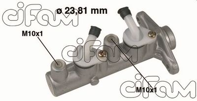 Главный тормозной цилиндр CIFAM 202-337 для MITSUBISHI LANCER