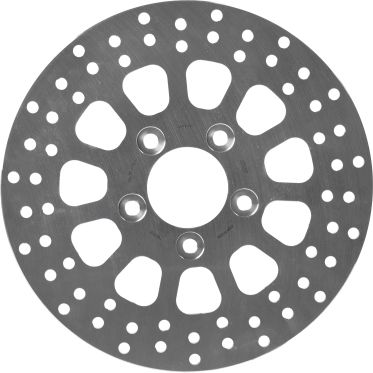 Brake disc Achter vast, 260/56,4x5mm 5x82,7mm, diameter bevestigingsgat 9,7mm, hoogte (tussenruimte) 0 past: HARLEY DAVIDSON XL 1200C (Sp.Cust.)/1200C (Sportster Custom)/1200L (Sp.Low)/1200N (Nightste