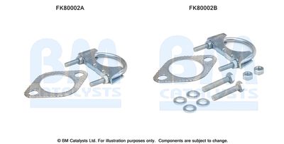 Монтажный комплект, катализатор BM CATALYSTS FK80002 для RENAULT SAFRANE