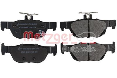 Комплект тормозных колодок, дисковый тормоз METZGER 1170953 для MAZDA MX-30
