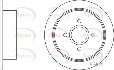 Brake Disc APEC DSK635