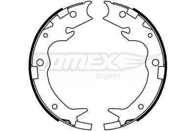 TOMEX Brakes TX 22-65 Ремкомплект барабанных колодок  для HONDA STREAM (Хонда Стреам)