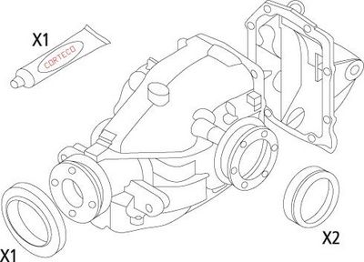 SET GARNITURI DIFERENTIAL CORTECO 19535823 5