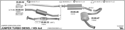 Układ wydechowy IMASAF 514000267