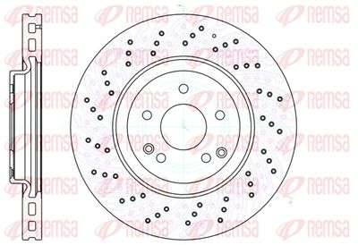 Tarcza hamulcowa REMSA 61138.10