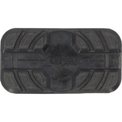 Ks Tools - Gumená podložka 33 pre zdvižné plošiny MAHA/Rotary/AC, 112x61x17mm