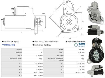 STARTER AS-PL S0545SEG 4