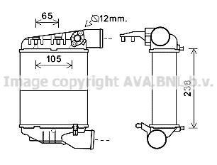 Интеркулер AVA QUALITY COOLING AIA4248 для AUDI A4
