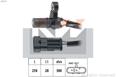 DREHZAHLSENSOR AUTOMATIKGETRIEBE