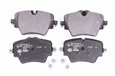 Комплект тормозных колодок, дисковый тормоз HELLA 8DB 355 023-131 для BMW X4