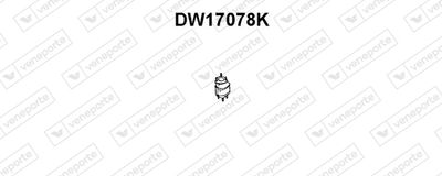 Катализатор VENEPORTE DW17078K для DAEWOO KALOS