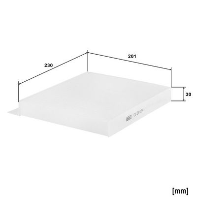 Cabinefilter past: MG MG 5 Electric 10.20-