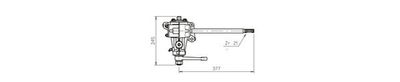 Рулевой механизм GENERAL RICAMBI FI4035 для FIAT 1100-1900