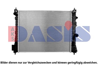 Радиатор, охлаждение двигателя AKS DASIS 150129N для OPEL MOKKA