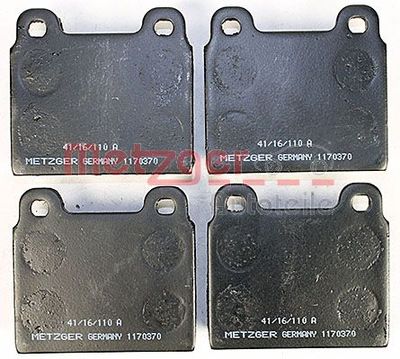 Brake Pad Set, disc brake 1170370