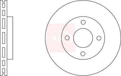 APEC Brake Disc DSK2955