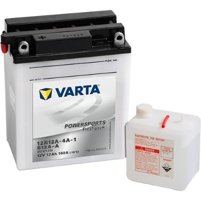 Стартерная аккумуляторная батарея VARTA 512011016I314 для HONDA CX