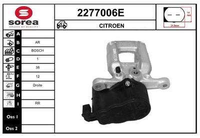 BREMSSATTEL EAI 2277006