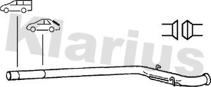 Rura wydechowa KLARIUS 150030