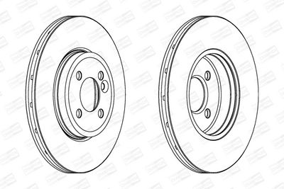 BREMSSCHEIBE CHAMPION 562444CH 1
