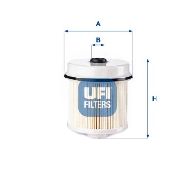 Топливный фильтр UFI 26.132.00 для ISUZU ELF