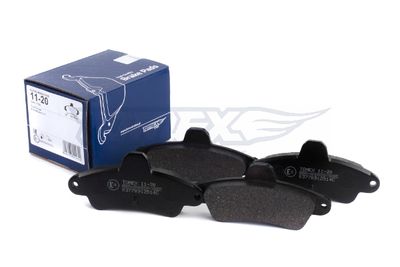 Sada brzdových platničiek kotúčovej brzdy (na jednu nápravu) TOMEX Brakes 1120
