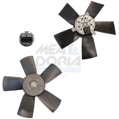 MEAT & DORIA Elektrovariklis, raditoriaus ventiliatorius