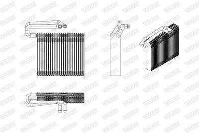 VERDAMPFER KLIMAANLAGE WALKER WEV00029 7