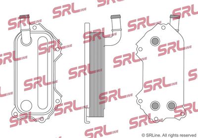 Oil cooler, engine oil